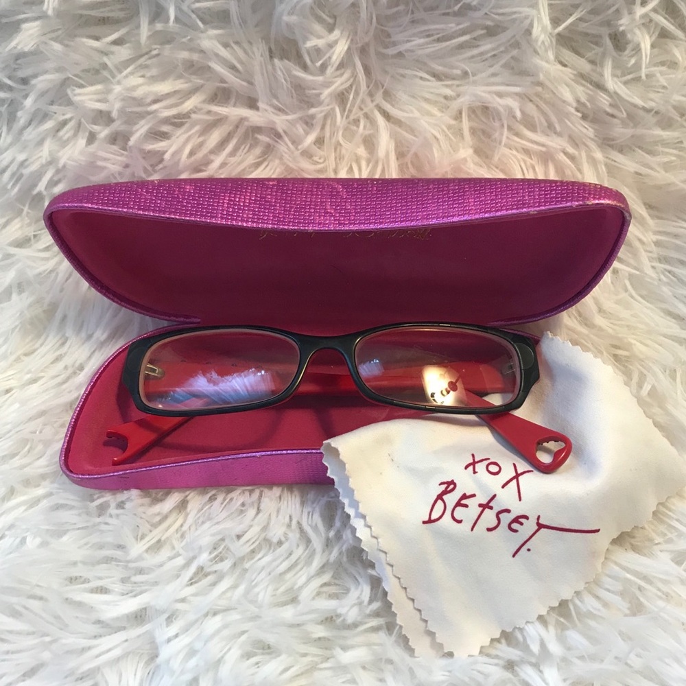 Betsey Johnson Rx eyeglasses punk rock